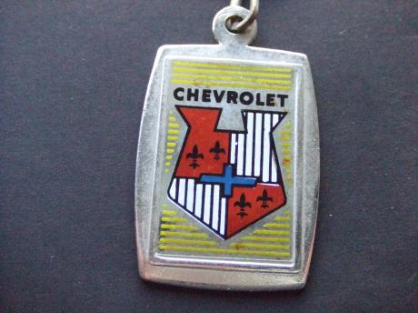 Chevrolet auto logo zilverkleurig